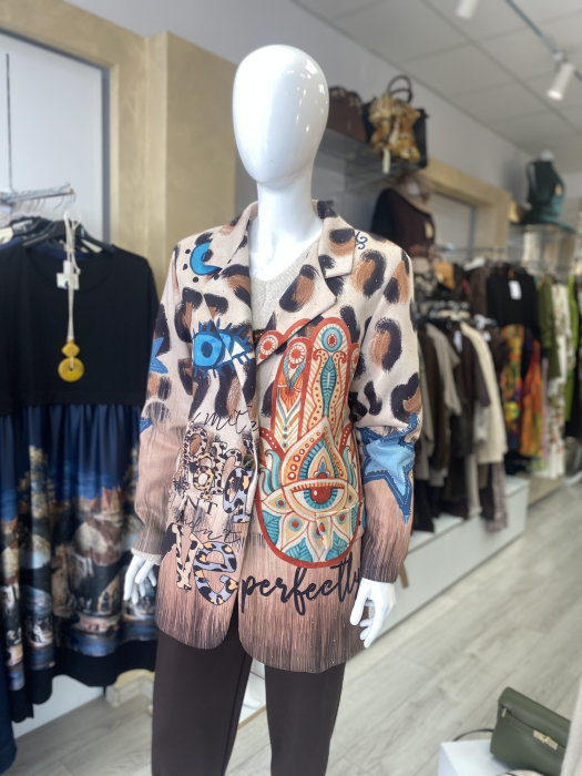 Pantalon piele ecologica scurt [5]