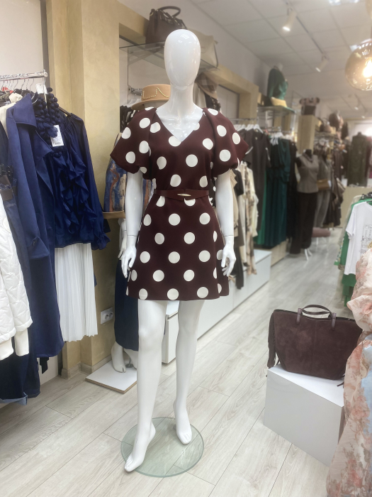 Rochie  imprimeu buline [1]