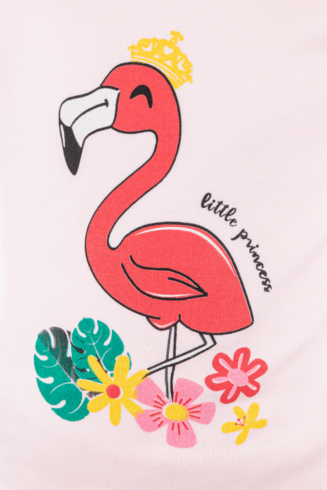 Pijamale cu flamingo, pentru fetițe [2]