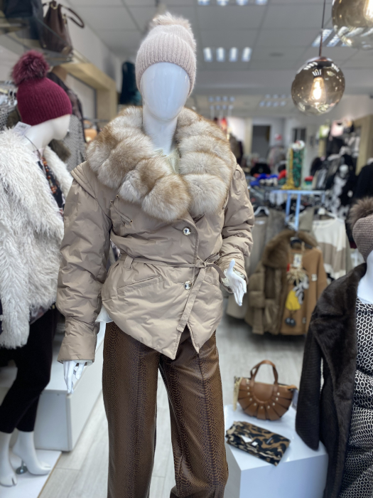 Geaca cu guler blana naturala [2]