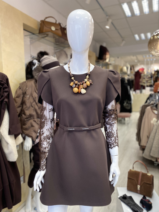 Rochie cu maneca dantela [3]