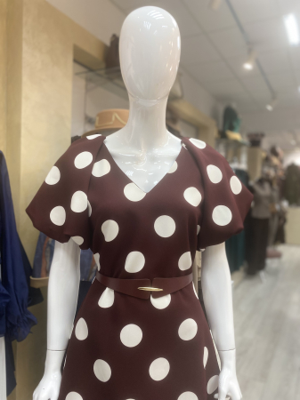 Rochie  imprimeu buline [1]