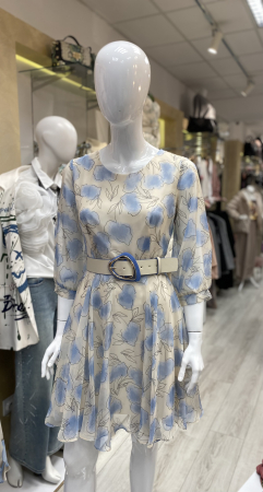 Rochii dama casual - Rochie imprimeu flori