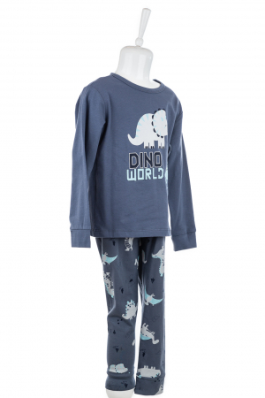 Pijamale cu dino world, bleumarin, pentru băieți [0]