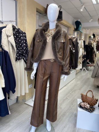 Pantalon piele ecologica [1]