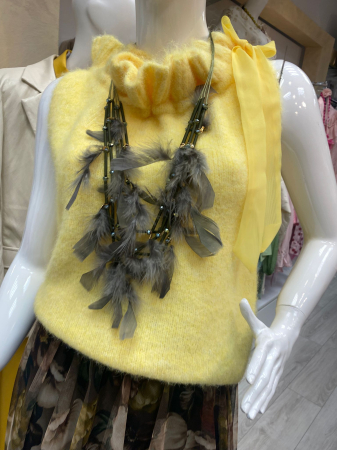 Pulovere dama - Bluza dama fara maneca