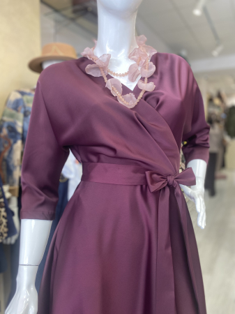 Rochie eleganta bordeaux [1]