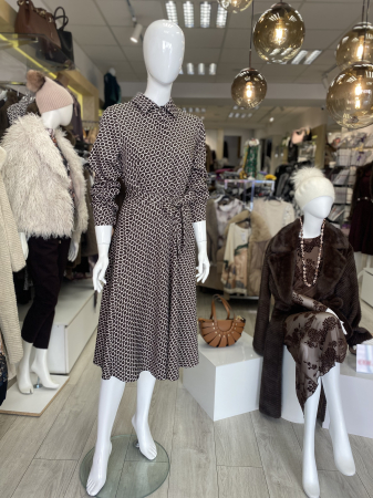 Rochie imprimeu geometric [3]