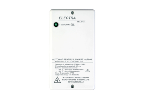 Interfonie - Videointerfonie - API.11A Automat pentru iluminat ELECTRA