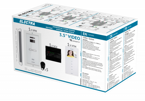 KIT VIDEOINTERFON 3.5” smart+ · 4 fire 1 FAMILIE [1]
