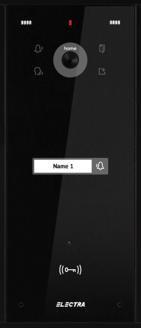 Interfonie - Videointerfonie - PANOU EXTERIOR VIDEO ELECTRA smart · 4 fire 1 FAMILIE VPH.01S03.ELBTL