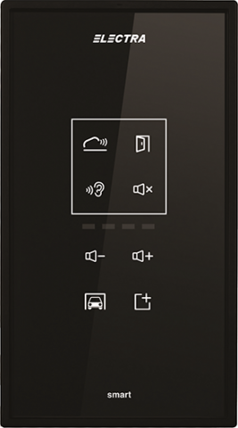 Interfonie - Videointerfonie - TERMINAL AUDIO EELCTRA smart+ · 4 fire, ecran STICLĂ  ATM.0S403.ELB04