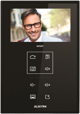 Interfonie - Videointerfonie - TERMINAL VIDEO ELECTRA 4.3” smart VTM.4S083.ELBTL