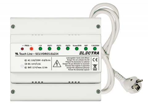 Interfonie - Videointerfonie - SURSĂ DE ALIMENTARE ELECTRA PSU.VDR03.ELG04