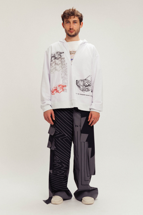 Hanorac COMPONENTS alb unisex [1]