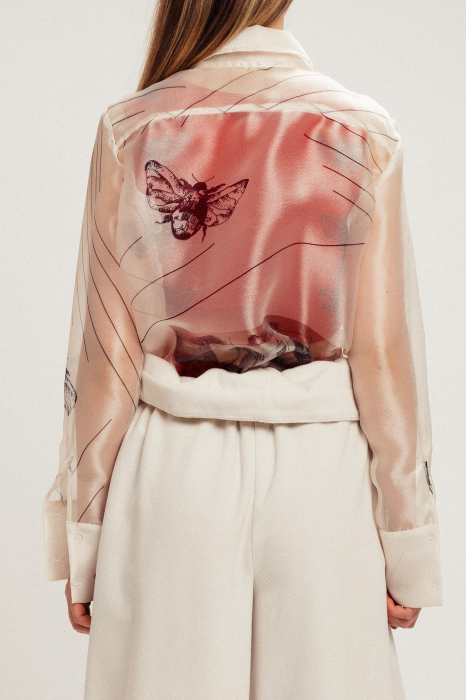 Cămașă FEEL unisex din organza [6]