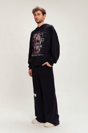 Hanorac 1300 bleu-marin unisex [1]
