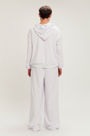 Hanorac 1300 alb unisex [4]
