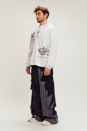 Hanorac COMPONENTS alb unisex [2]