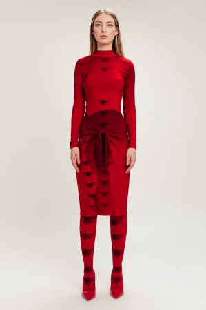 Rochii - Rochie HIVE roșie