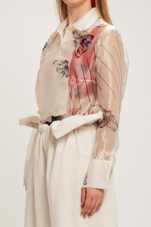 Cămașă FEEL unisex din organza [3]