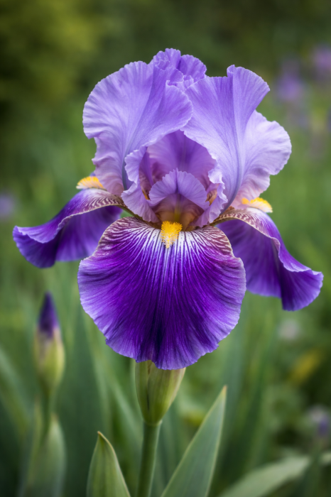 Iris Stânjenel – Plantă perenă ornamentală cu flori elegante și colorate [1]