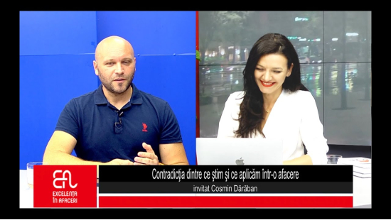 Cosmin Dărăban - Contradicția dintre ce știm si ce aplicăm într-o afacere-big