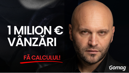 Cum ajungi la 1 milion de euro în eCommerce. Modelul complet, cu 7 formule