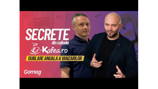 Dezvăluiri din Culise: Cum e-Kafea Dublează Vânzările An de An cu GOMAG! ☕