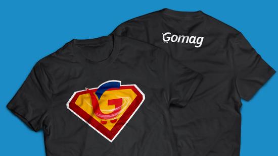 Tricou Super Gomag - Fii Supereroul Clientilor Tai