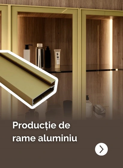 Rame din aluminiu pentru mobilă