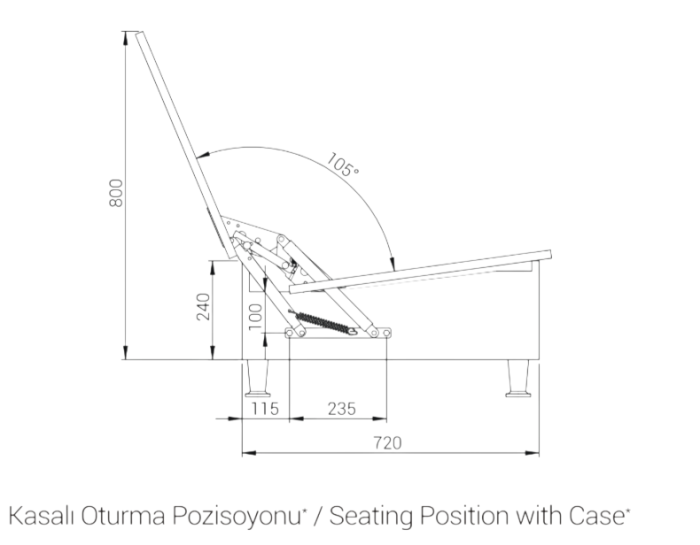 Mecanism VG Click-Clack cu Arc pentru canapea [8]