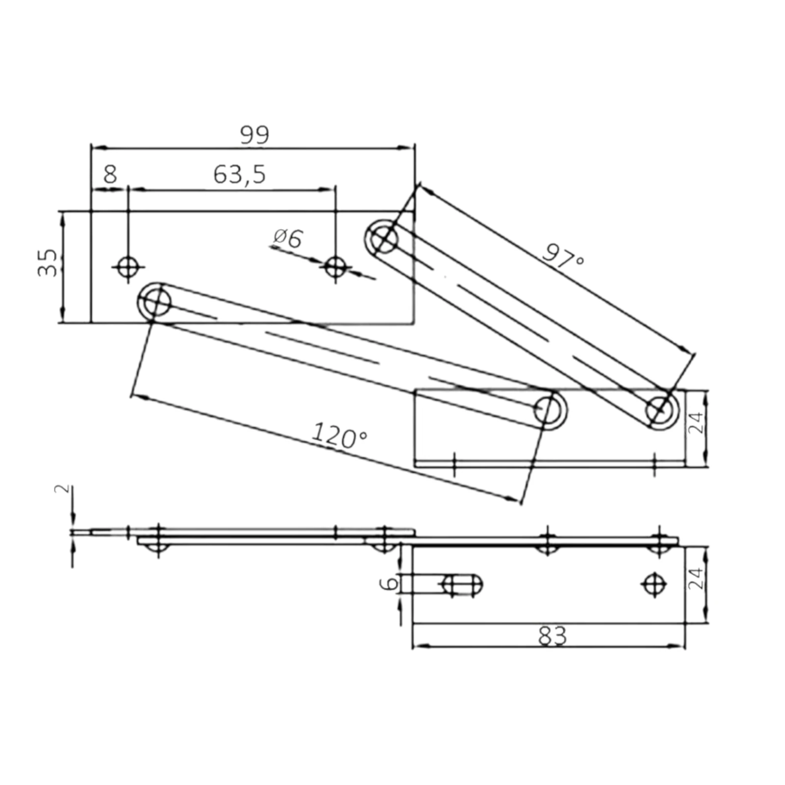 Mecanism articulat VG pentru ridicare capac spațiu depozitare [2]