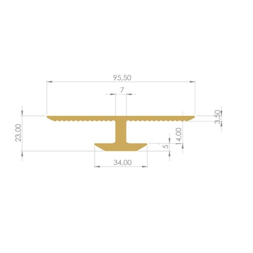 Maner  Alfa Duo (Set) Auriu Mat [2]