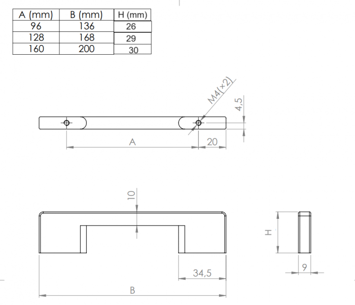 Mâner Cana 160 mm [3]