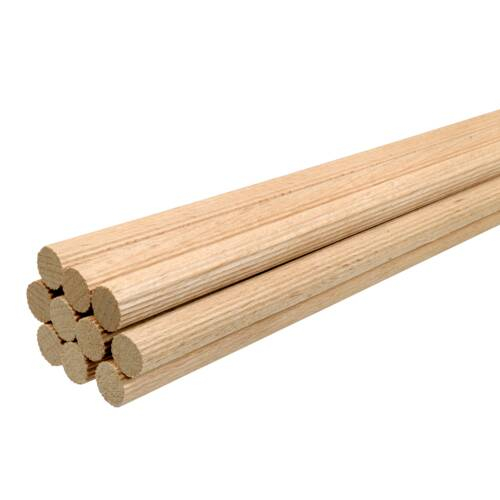 Baghetă lemn fag - canelată, 100 cm [2]