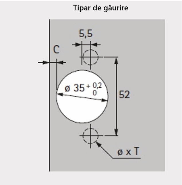 Balama Sensys standard fără arc, 110° [3]