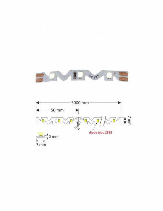 Bandă Led Snake Premium 300 Led/5m [4]