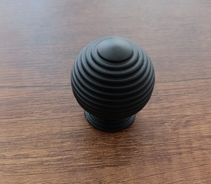 Buton Big Neck Negru Mat [3]