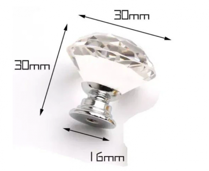 Buton Cristal 30mm [2]