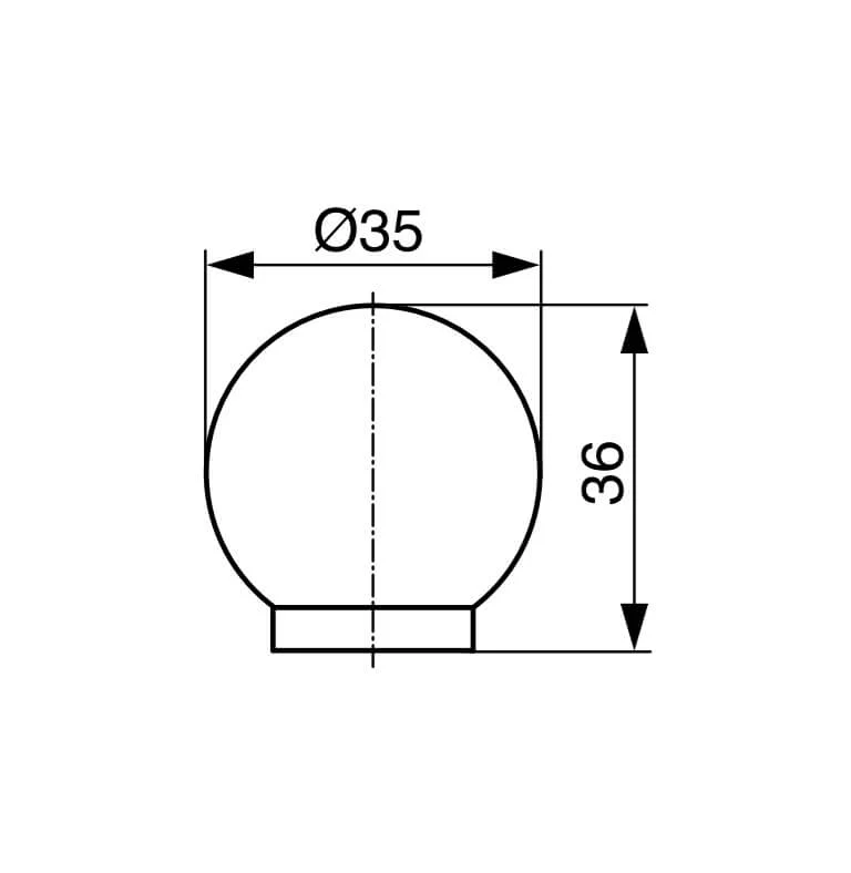 Buton Lemn RXT04 - Ø 35 mm [3]