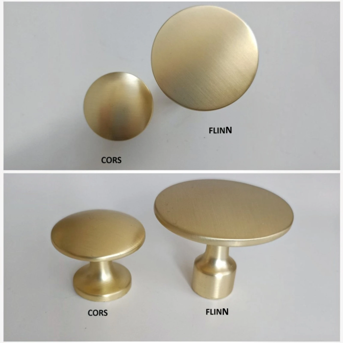 Buton metalic rotund Flinn pentru mobilier, Ø40 mm [9]
