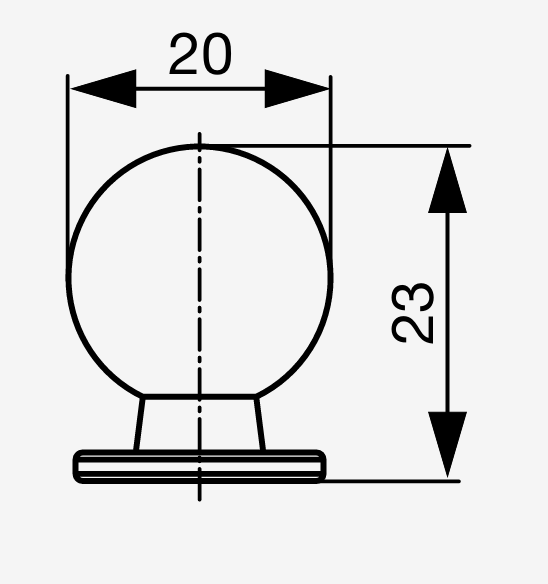 Buton mobilier R-Touch12 [2]