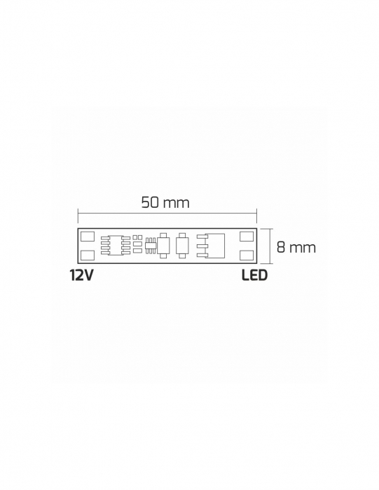 Comutator RUMMY cu Senzor de Proximitate pentru Profile cu LED [5]