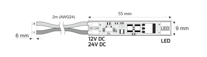 Comutator Touch cu Dimmer pentru Profile [2]