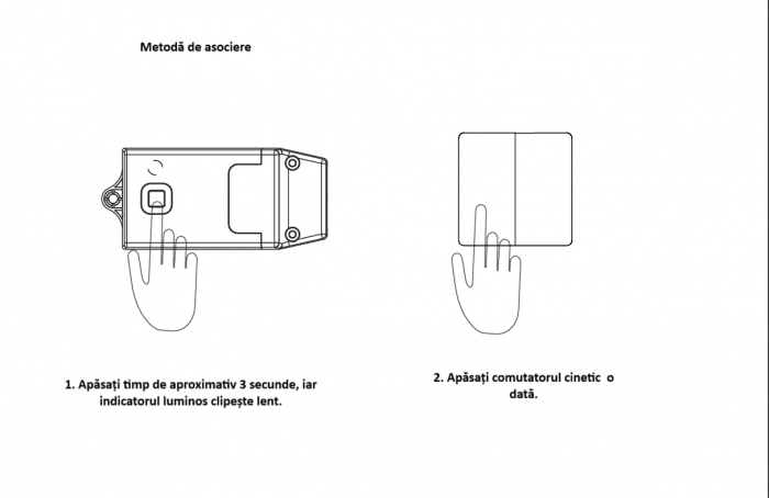Controller wireless comutator cinetic 12-24V [5]