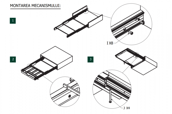 Cook - Mecanism 3 în 1 pentru extensie blat [10]