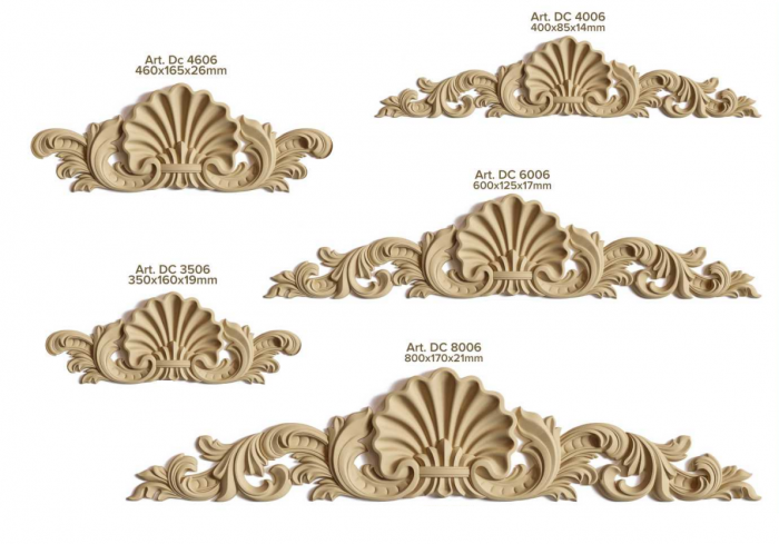 Element Decorativ Lemn și MDF Decor - Modelul DC *06 [2]