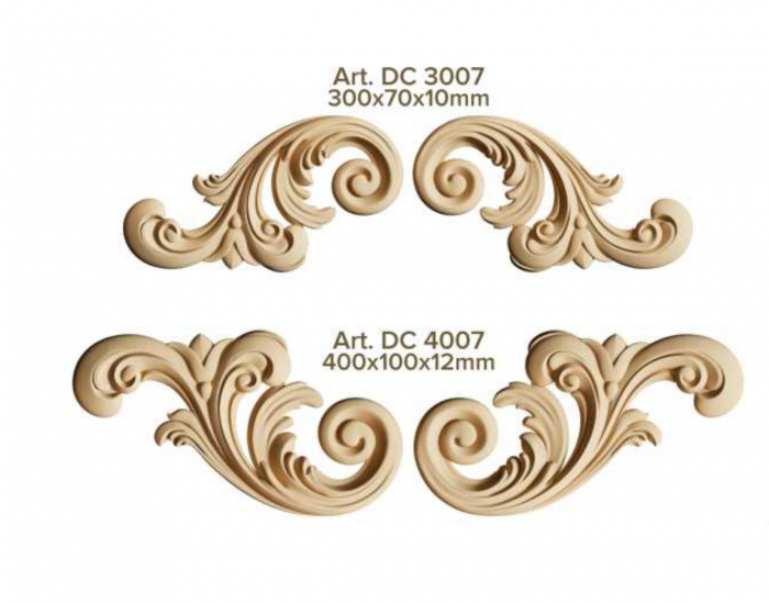 Element Decorativ Lemn și MDF Decor - Modelul DC 3007 / 4007 [2]