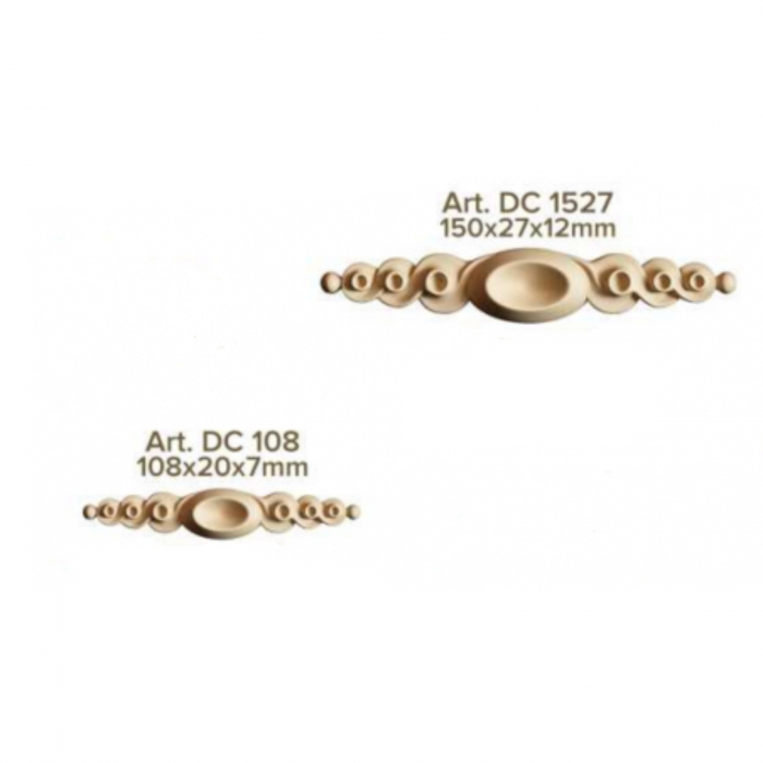 Element Decorativ Lemn și MDF Decor - Modelul DC 108 & 1527 [2]
